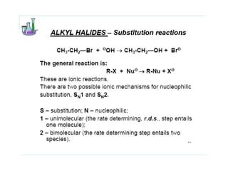 Nucleophilic Substitution | PPT