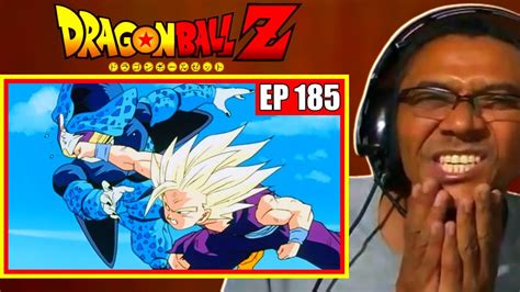 Gohan Destr I Cell Jr Pai Reagindo Dragon Ball Ep Youtube