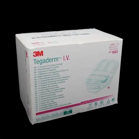 Non Woven Fabric 3m 1633 Tegaderm Iv Dressing For Protection From