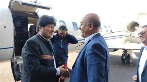 Llega Evo Morales A La Ciudad De M Xico Para Asistir A Los Festejos Patrios