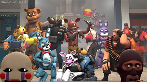 Fnaf And Tf2 By Officerschmidtftw On Deviantart