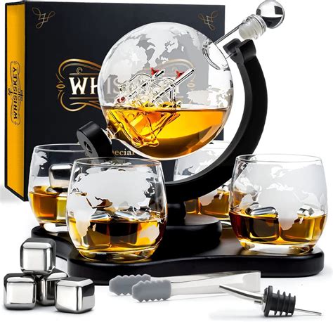 Ensembles De Carafe Whisky Set De Carafe Whisky Et De Verre