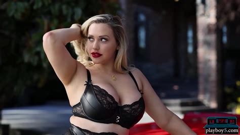 Curvy BBW Mia Malkova Gets Naked On Top Of A Cadillac And Looks Bangin