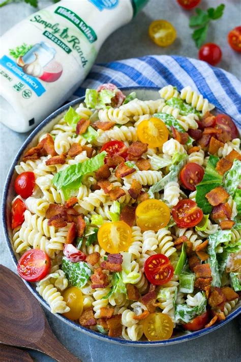 Blt Pasta Salad Dinner At The Zoo