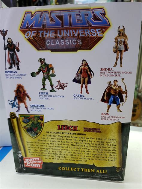 全新 絕版MASTERS OF THE UNIVERSE CLASSICS Leech HE MAN MOTUC Mattel 興趣及遊戲