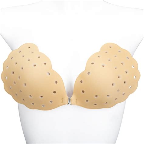 Lelinta Lelinta Self Adhesive Silicone Bra Strapless Bra 3 4 Cup Push