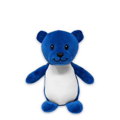 6 Squishy Blue Teddy Bear Customize Your Own — Plushology®