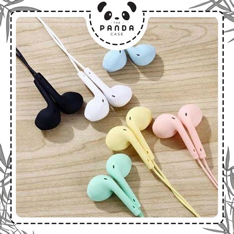 Jual TPC Headset Handsfree U19 Macaron Color Hifi Extra Bass Macaron