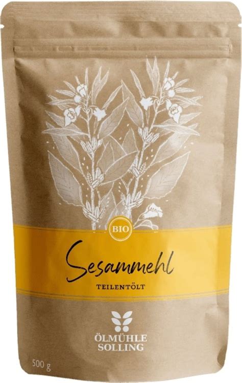 Ölmühle Solling EG Bio Sesammehl 500 g Piccantino Onlineshop Schweiz