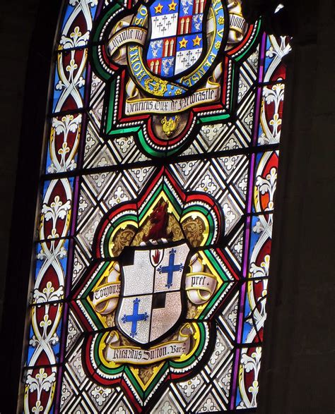 Southwell Nottinghamshire Stained Glass Heraldry Shields Flickr