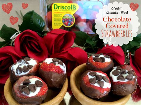 Cream Cheese Filled Chocolate Covered Strawberries Recipe Real
