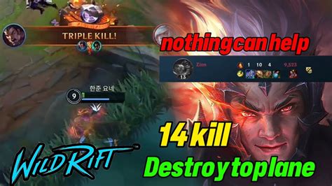 Wild Rift Nothing Can Help Renekton Darius Vs Renekton BARON Lane