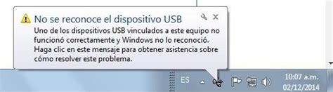 C Mo Solucionar El Error No Se Reconoce El Dispositivo Usb