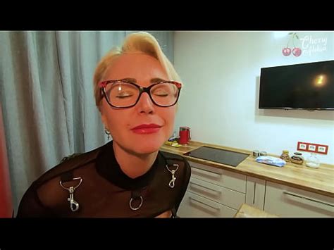 Blonde With Glasses Fucked In The Ass On A Bar Stool XVIDEOS