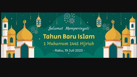 Contoh Spanduk Atau Poster Muharram Yang Jatuh Pada Tanggal The Best