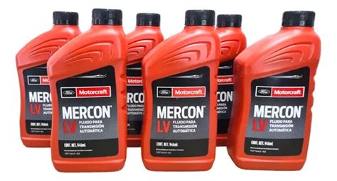 Kit 6 Litros De Aceite De Transmisión Motorcraft Mercon Lv