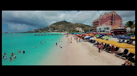 Great Bay Beach Philipsburg St Maarten Youtube