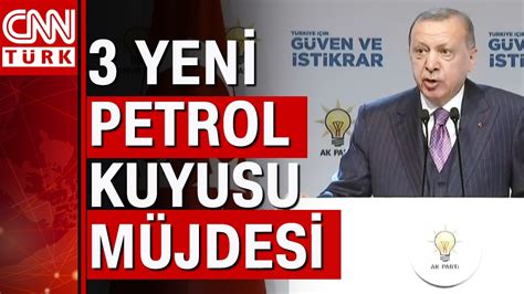 Cumhurbaşkanı Erdoğan dan Demokrasi ve Özgürlükler Adası nda Petrol