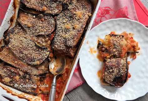 Cooking Julia Aubergines Alla Parmigiana