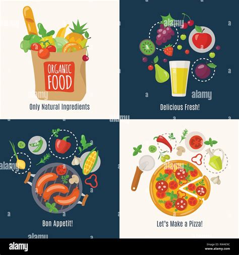 Set Of Food Designs With Cooking Infographic Stock Vector Image And Art