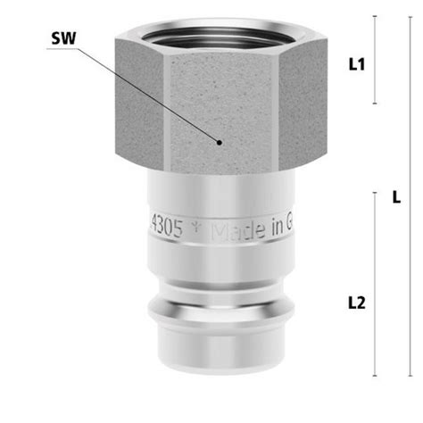 ESIGE STECKNIPPEL DN 10 G 1 2 IG EDELSTAHL 1 4305 Online Kaufen