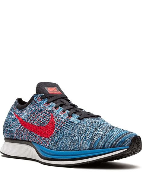 Nike Flyknit Racer Sneakers - Blue | Editorialist