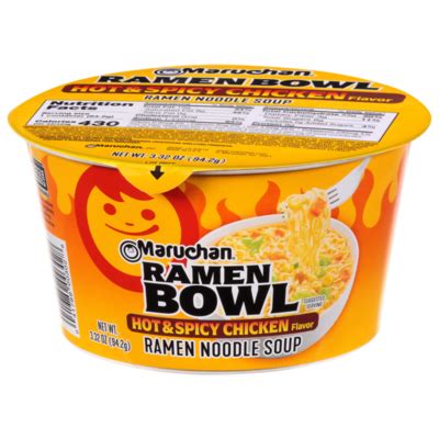 Maruchan Hot Spicy Chicken Ramen Noodle Bowl Oz Order Online For Delivery Or Pickup
