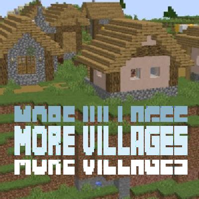 More Villages Mod Download - Mods - Minecraft