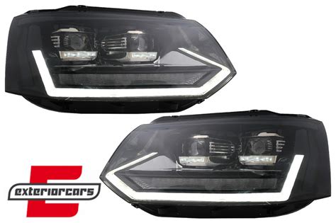 Full Led Drl Prednji Farovi Sekvencijalni Dinami Ki Migavci Crna