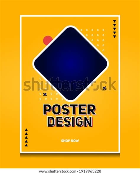 Abstract Modern Poster Background Design Vector Stock Vector Royalty