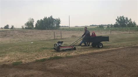 Awesome Diy Track Sled Youtube