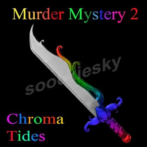 Chroma Tides Roblox Murder Mystery 2 Szczerców Kup Teraz Na