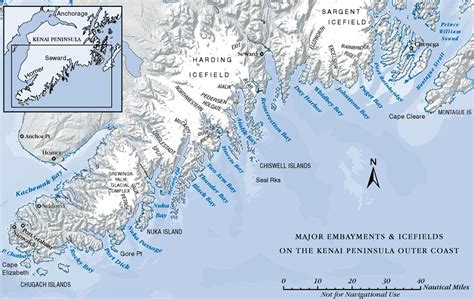 Kenai Fjords Guidebook By Dw Miller