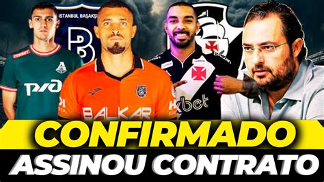 SURPRESA BOMBÁSTICA É DO VASCÃO LATERAL DO GALO ASSINOU CONTRATO E