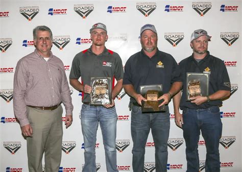 Winners At Southeastern Regional Equipment Operators Roadeo Competition