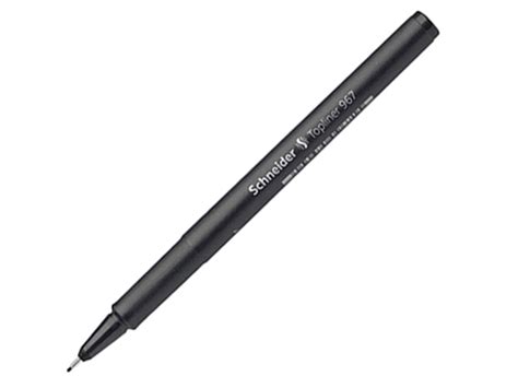 Schneider Topliner Fineliner Black Office Warehouse Inc