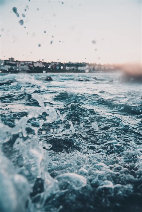 Aesthetic Blue Ocean Wallpapers Wallpaper Cave