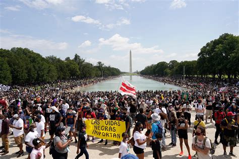 Thousands Gather At March On Washington Commemorations | WBUR News