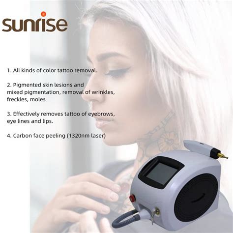 Effective Tattoo Removal Body Mark Removal Pico Laser Q Switch Nd Yag