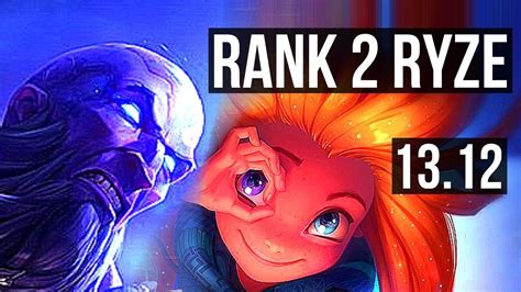 RYZE Vs ZOE MID Rank 2 Ryze 18 6 16 NA Challenger 13 12 YouTube