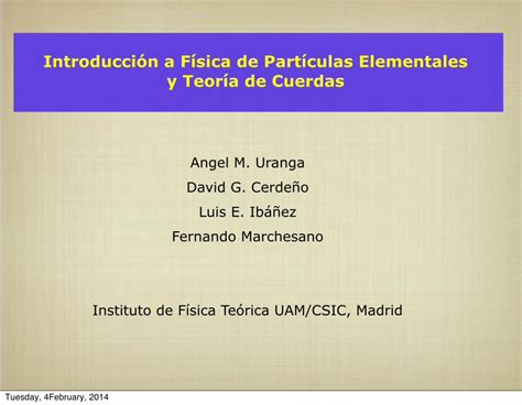 PDF Introducción a Física de Partículas Elementales y Teoría de