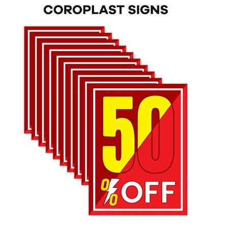 50 Off Sign Etsy