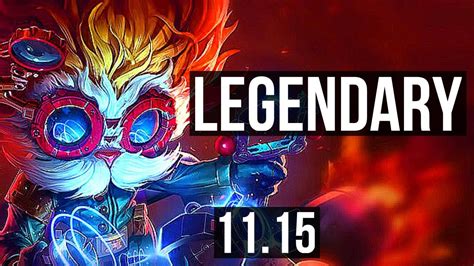 HEIMERDINGER Vs FIORA TOP Rank 4 Heimer 14 1 3 Legendary 6 Solo