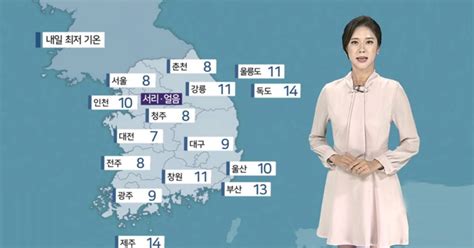 날씨 내일 영남 미세먼지 나쁨찬바람에 종일 쌀쌀