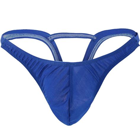 Fashion Men T Back Bikini G String Thongs Underwear Mini Panties Boxer Breifs Triangle Men US 7 38