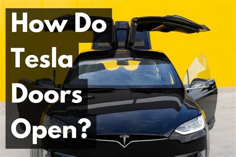 How Do Tesla Doors Open Unveiling The Innovation Conveyanceopedia