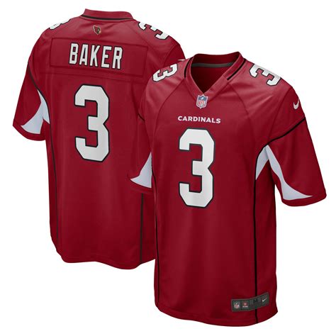 Men's Arizona Cardinals Budda Baker Nike Cardinal Game Jersey