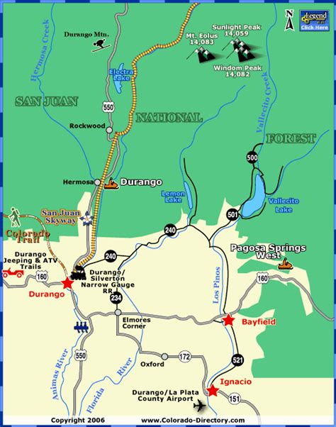 Durango Map Color 2018