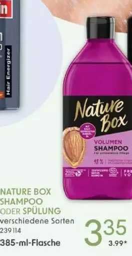 Nature Box Shampoo Oder Sp Lung Angebot Bei Selgros