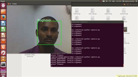 Face Recognition In Opencv Python Using A Webcam Youtube